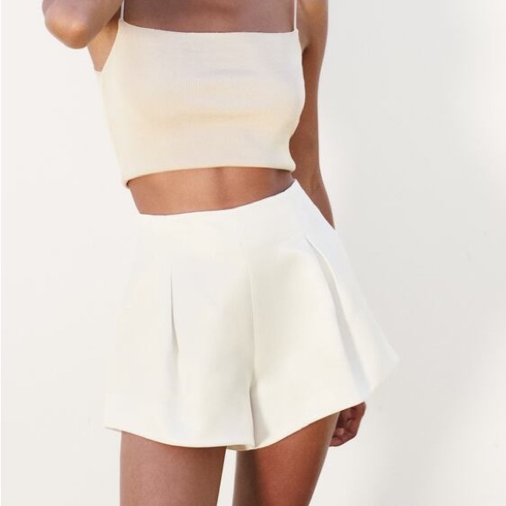 Zara Satin Effect Balloon Shorts - XL | Limited Edition